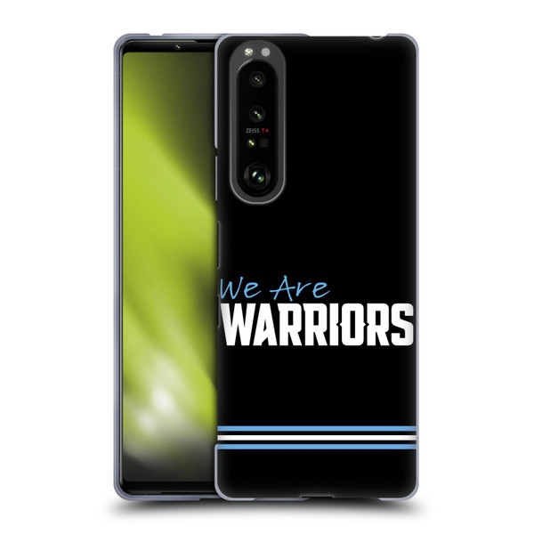 Glasgow Warriors Logo We Are Warriors Soft Gel Case for Sony Xperia 1 III