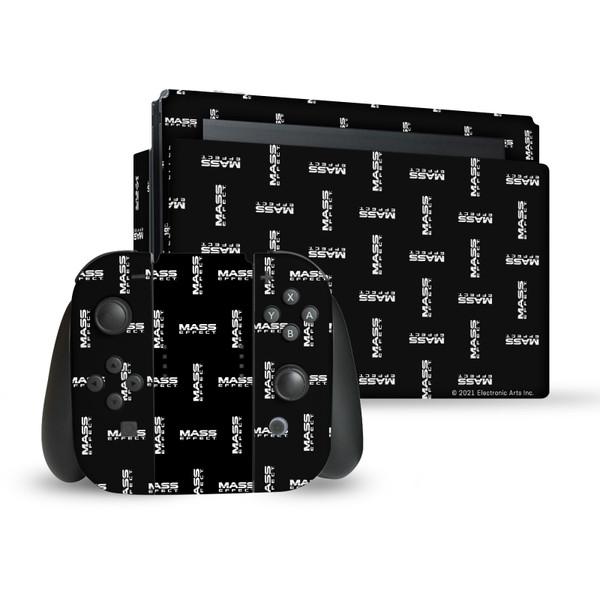 EA Bioware Mass Effect Graphics Logo Pattern Vinyl Sticker Skin Decal Cover for Nintendo Switch Bundle