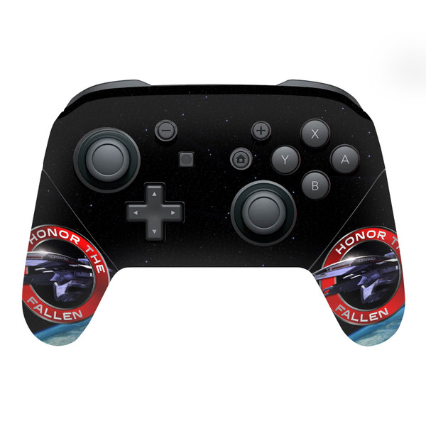 EA Bioware Mass Effect Graphics Normandy SR1 Vinyl Sticker Skin Decal Cover for Nintendo Switch Pro Controller
