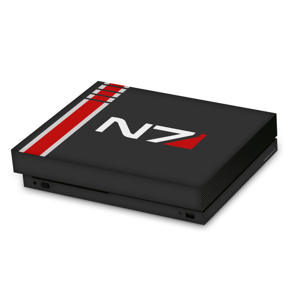 EA Bioware Mass Effect Graphics N7 Logo Vinyl Sticker Skin Decal Cover for Microsoft Xbox One X Console