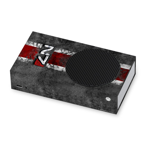 EA Bioware Mass Effect Graphics N7 Logo Distressed Vinyl Sticker Skin Decal Cover for Microsoft Xbox Series S Console