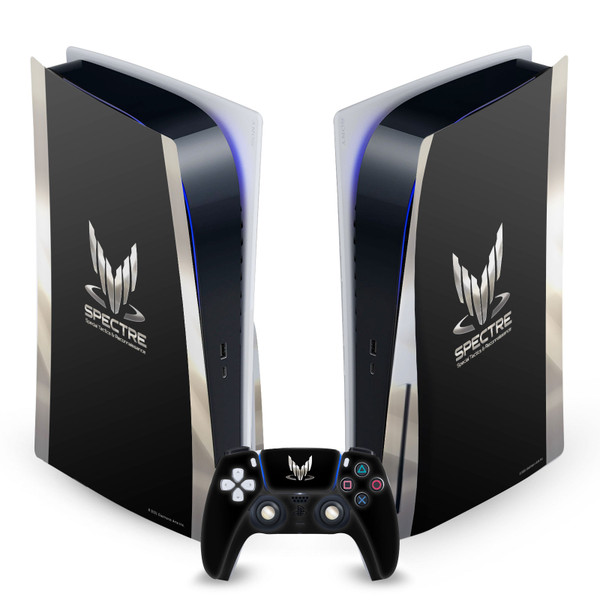 EA Bioware Mass Effect 3 Badges And Logos Spectre Vinyl Sticker Skin Decal Cover for Sony PS5 Disc Edition Bundle