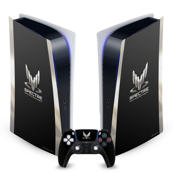 EA Bioware Mass Effect 3 Badges And Logos Spectre Vinyl Sticker Skin Decal Cover for Sony PS5 Digital Edition Bundle