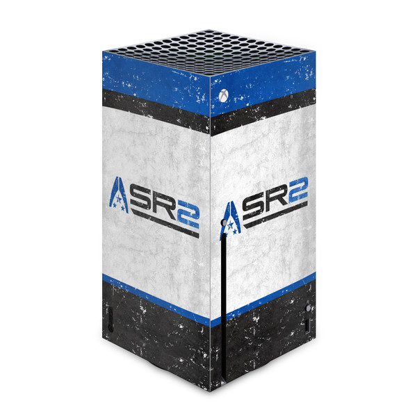 EA Bioware Mass Effect 3 Badges And Logos SR2 Normandy Vinyl Sticker Skin Decal Cover for Microsoft Xbox Series X