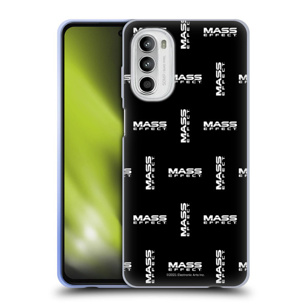 EA Bioware Mass Effect Graphics Logo Pattern Soft Gel Case for Motorola Moto G52