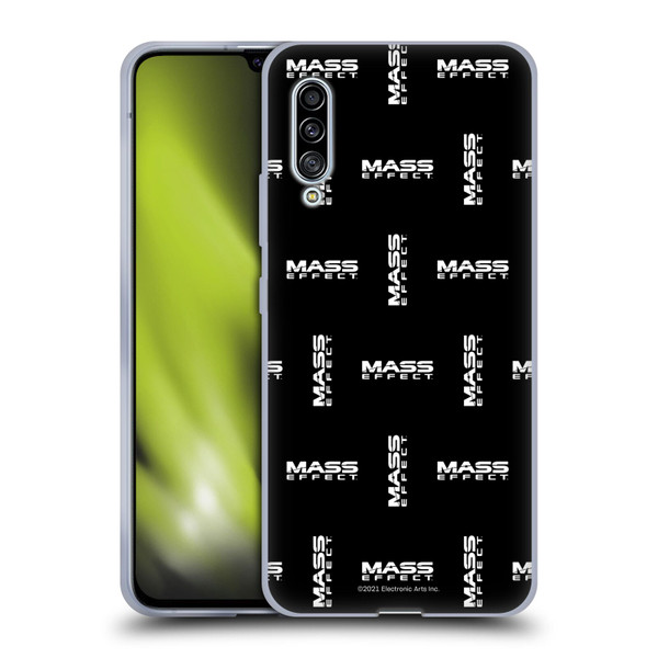 EA Bioware Mass Effect Graphics Logo Pattern Soft Gel Case for Samsung Galaxy A90 5G (2019)