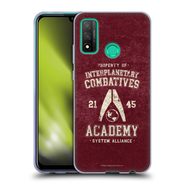 EA Bioware Mass Effect 3 Badges And Logos Interplanetary Combatives Soft Gel Case for Huawei P Smart (2020)