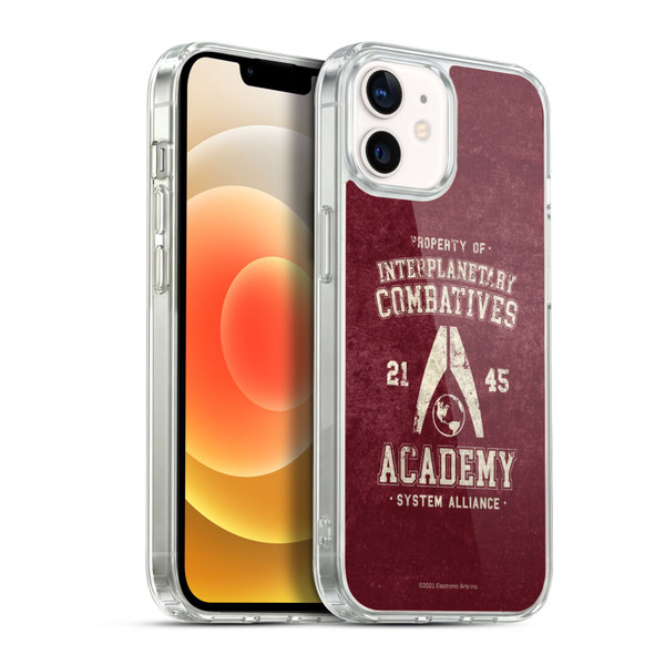 EA Bioware Mass Effect 3 Badges And Logos Interplanetary Combatives Soft Gel Case for Apple iPhone 12 / iPhone 12 Pro & MagSafe