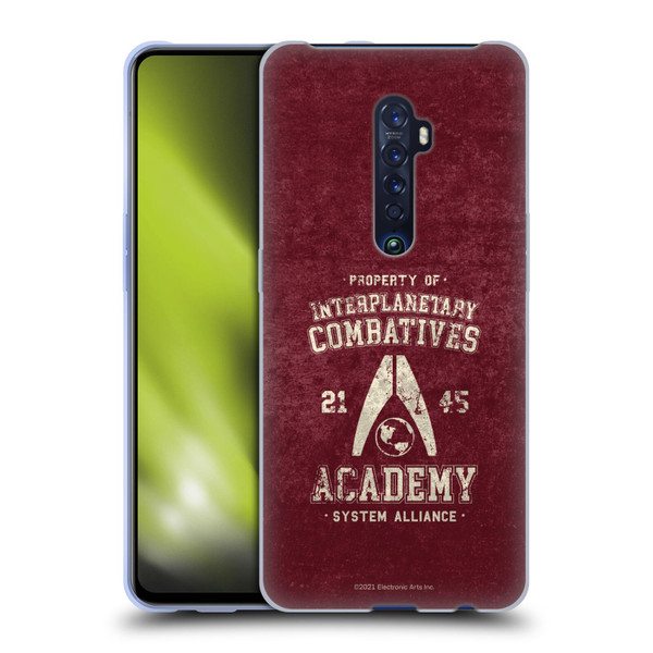 EA Bioware Mass Effect 3 Badges And Logos Interplanetary Combatives Soft Gel Case for OPPO Reno 2