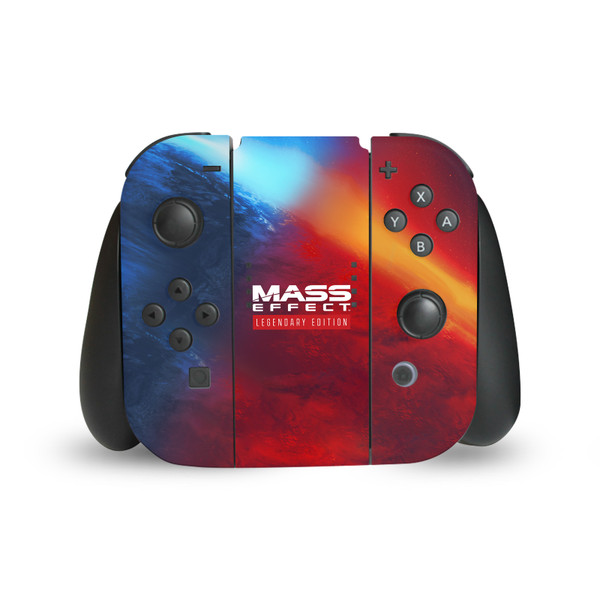 EA Bioware Mass Effect Legendary Graphics Logo Key Art Vinyl Sticker Skin Decal Cover for Nintendo Switch Joy Controller