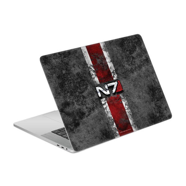 EA Bioware Mass Effect Graphics N7 Logo Distressed Vinyl Sticker Skin Decal Cover for Apple MacBook Pro 15.4" A1707/A1990