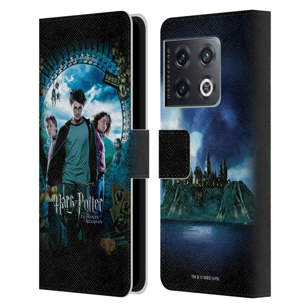 Harry Potter Prisoner Of Azkaban IV Ron, Harry & Hermione Poster Leather Book Wallet Case Cover For OnePlus 10 Pro
