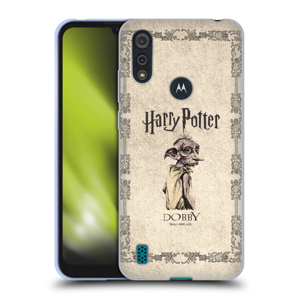 Harry Potter Chamber Of Secrets II Dobby House Elf Creature Soft Gel Case for Motorola Moto E6s (2020)