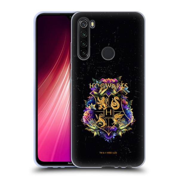 Harry Potter Deathly Hallows XXXI Hogwarts Crest 1 Soft Gel Case for Xiaomi Redmi Note 8T