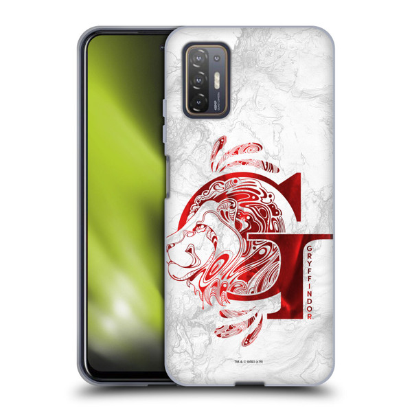 Harry Potter Deathly Hallows IX Gryffindor Aguamenti Soft Gel Case for HTC Desire 21 Pro 5G