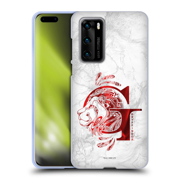 Harry Potter Deathly Hallows IX Gryffindor Aguamenti Soft Gel Case for Huawei P40 5G