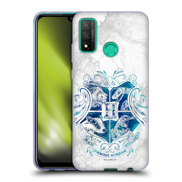 Harry Potter Deathly Hallows IX Hogwarts Aguamenti Soft Gel Case for Huawei P Smart (2020)