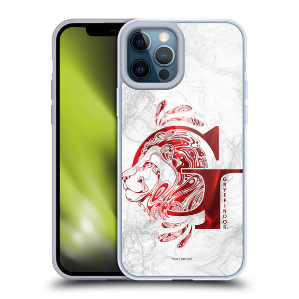 Harry Potter Deathly Hallows IX Gryffindor Aguamenti Soft Gel Case for Apple iPhone 12 Pro Max