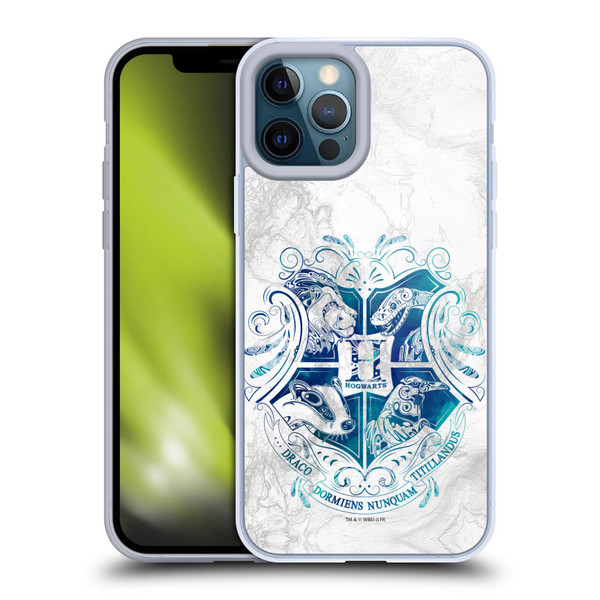 Harry Potter Deathly Hallows IX Hogwarts Aguamenti Soft Gel Case for Apple iPhone 12 Pro Max