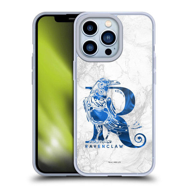 Harry Potter Deathly Hallows IX Ravenclaw Aguamenti Soft Gel Case for Apple iPhone 13 Pro