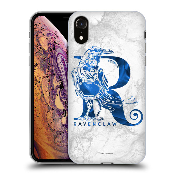 Harry Potter Deathly Hallows IX Ravenclaw Aguamenti Soft Gel Case for Apple iPhone XR