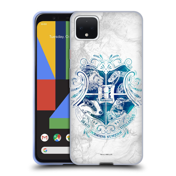 Harry Potter Deathly Hallows IX Hogwarts Aguamenti Soft Gel Case for Google Pixel 4 XL