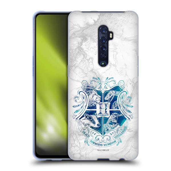 Harry Potter Deathly Hallows IX Hogwarts Aguamenti Soft Gel Case for OPPO Reno 2