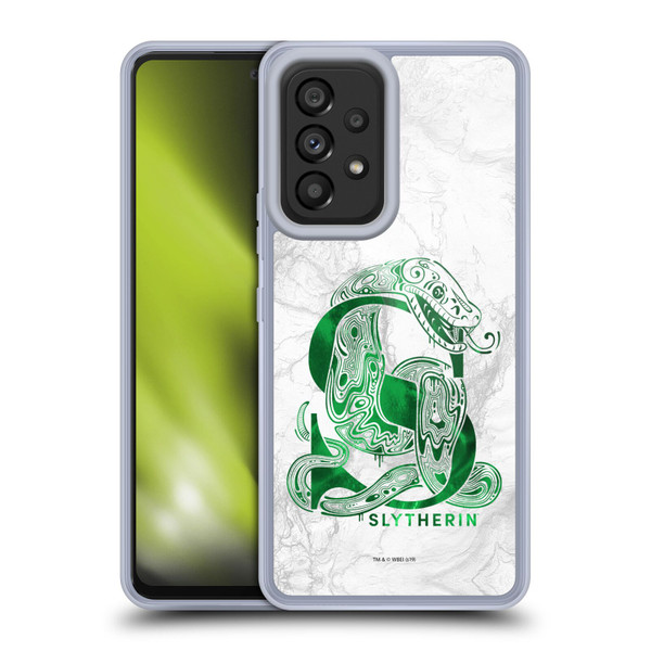 Harry Potter Deathly Hallows IX Slytherin Aguamenti Soft Gel Case for Samsung Galaxy A53 5G (2022)