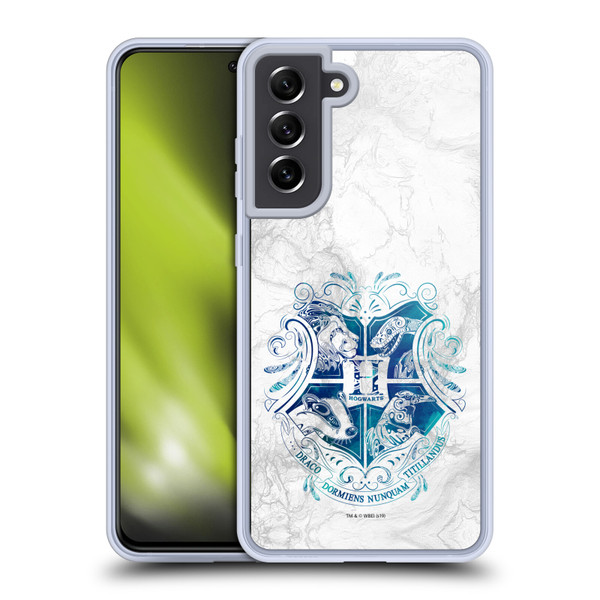 Harry Potter Deathly Hallows IX Hogwarts Aguamenti Soft Gel Case for Samsung Galaxy S21 FE 5G