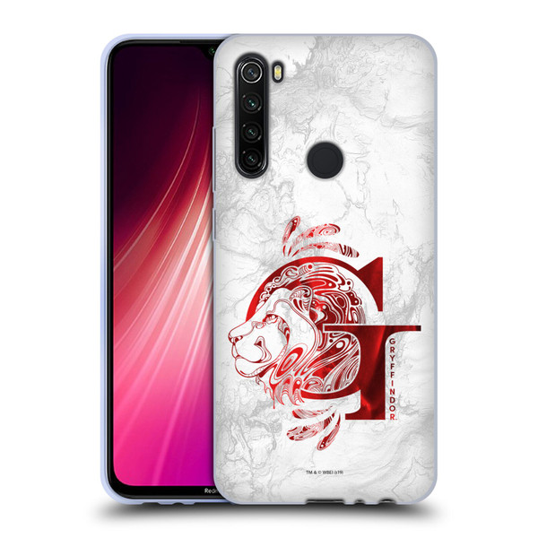 Harry Potter Deathly Hallows IX Gryffindor Aguamenti Soft Gel Case for Xiaomi Redmi Note 8T