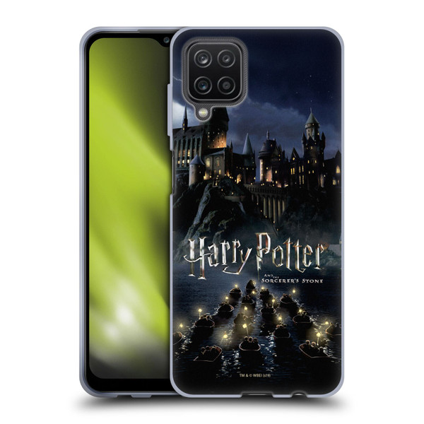 Harry Potter Sorcerer's Stone II Castle Soft Gel Case for Samsung Galaxy A12 (2020)