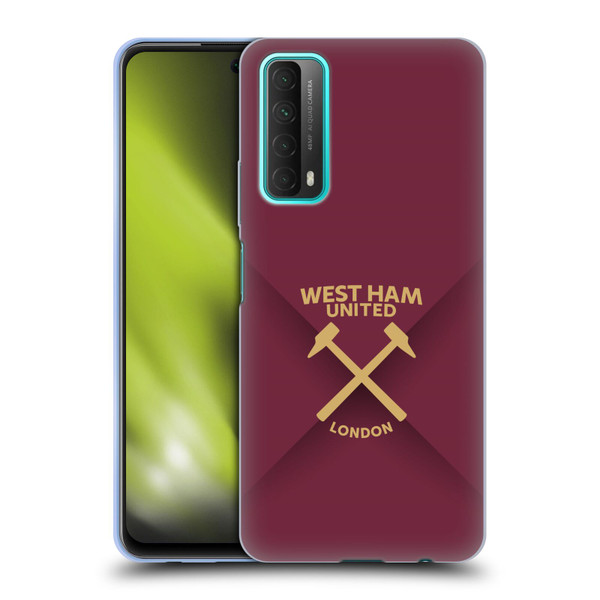 West Ham United FC Hammer Marque Kit Gradient Soft Gel Case for Huawei P Smart (2021)