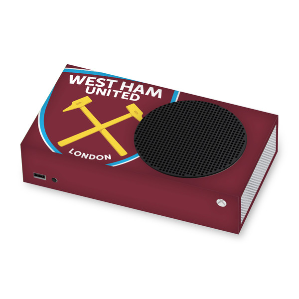 West Ham United FC Art Oversized Vinyl Sticker Skin Decal Cover for Microsoft Xbox Series S Console