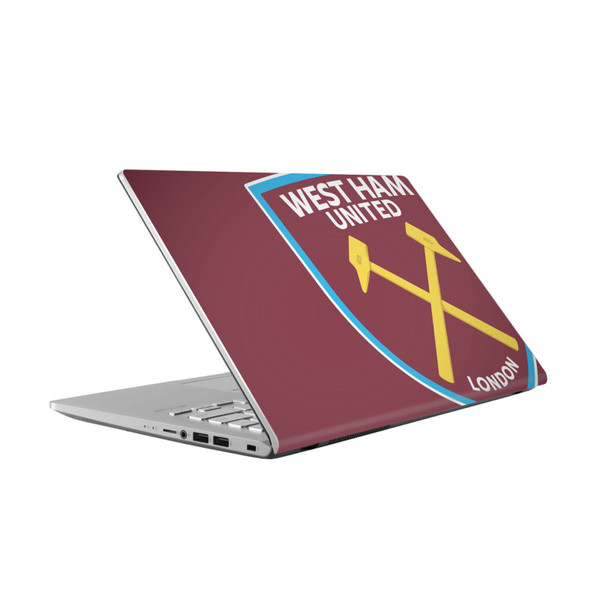 West Ham United FC Art Oversized Vinyl Sticker Skin Decal Cover for Asus Vivobook 14 X409FA-EK555T