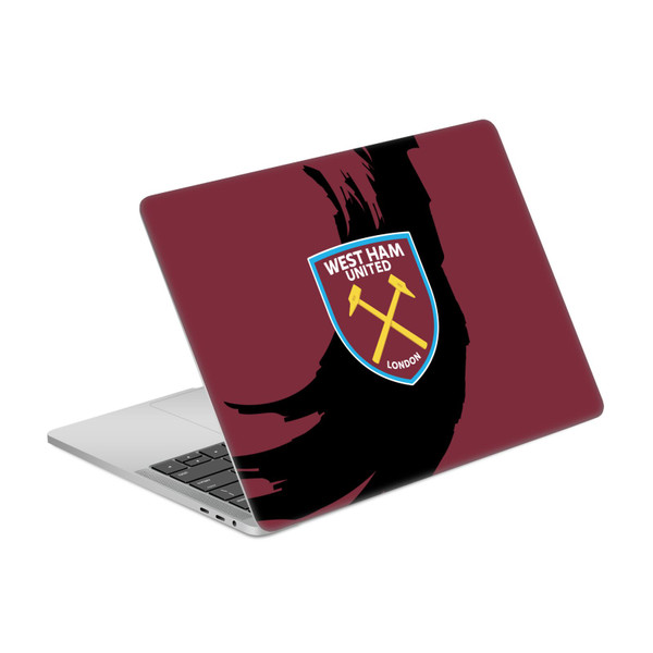 West Ham United FC Art Sweep Stroke Vinyl Sticker Skin Decal Cover for Apple MacBook Pro 13.3" A1708