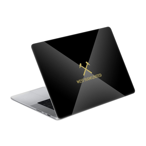 West Ham United FC Art Black & Gold Vinyl Sticker Skin Decal Cover for Apple MacBook Pro 16" A2485
