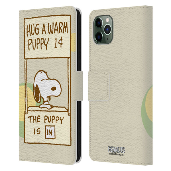 Peanuts Snoopy Hug Warm Leather Book Wallet Case Cover For Apple iPhone 11 Pro Max