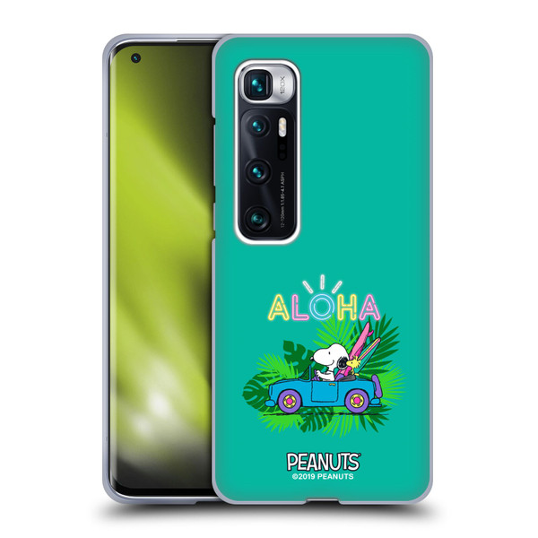 Peanuts Snoopy Aloha Disco Tropical Surf Soft Gel Case for Xiaomi Mi 10 Ultra 5G