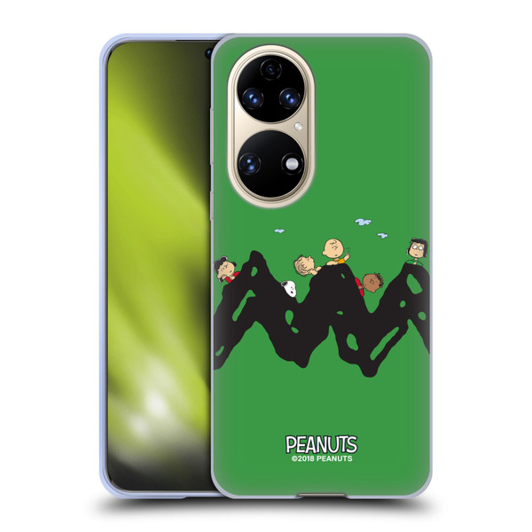 Peanuts Characters Group Soft Gel Case for Huawei P50
