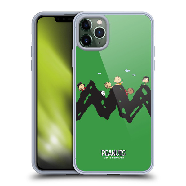 Peanuts Characters Group Soft Gel Case for Apple iPhone 11 Pro Max & MagSafe