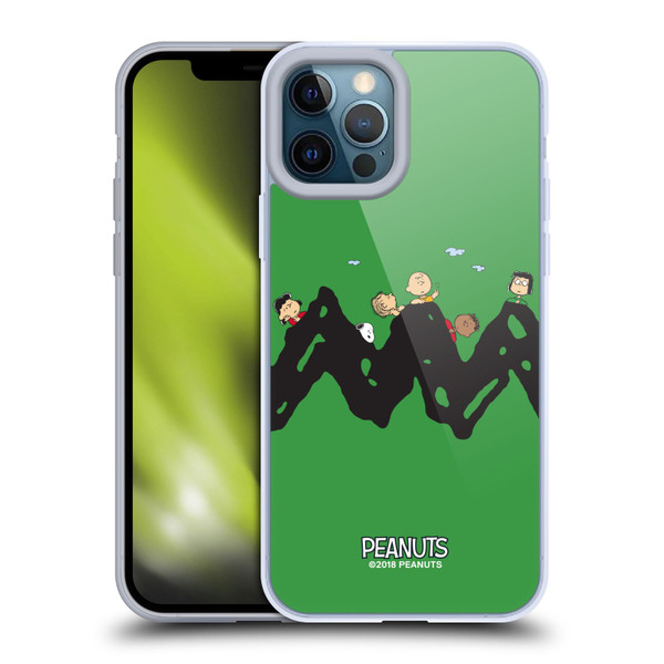 Peanuts Characters Group Soft Gel Case for Apple iPhone 12 Pro Max & MagSafe