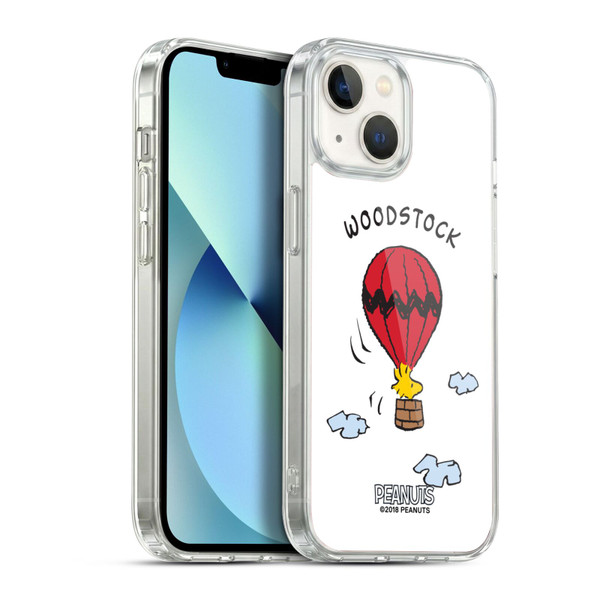 Peanuts Characters Woodstock Soft Gel Case for Apple iPhone 13