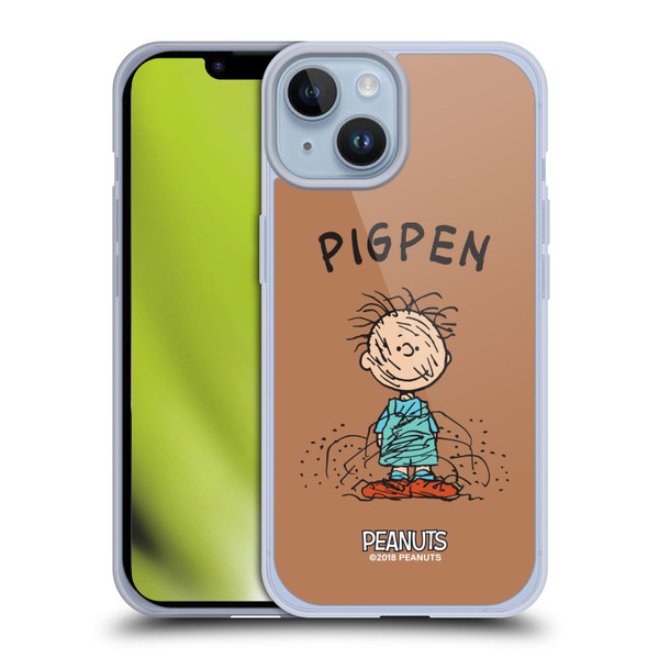 Peanuts Characters Pigpen Soft Gel Case for Apple iPhone 14 & MagSafe