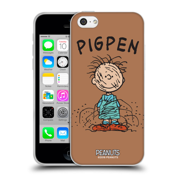 Peanuts Characters Pigpen Soft Gel Case for Apple iPhone 5c