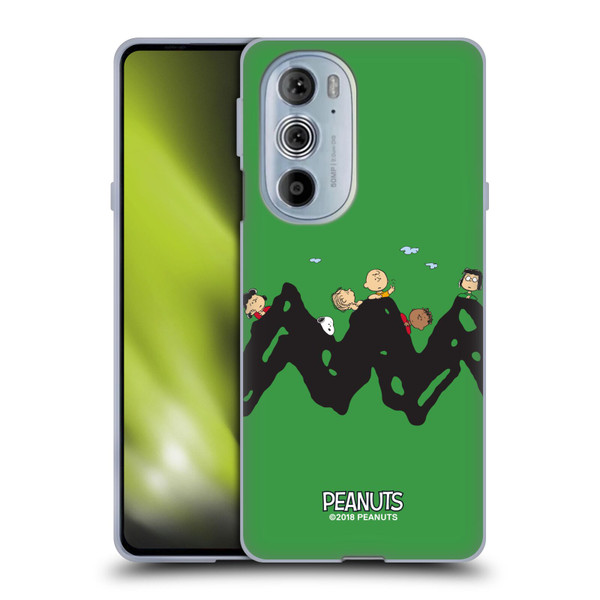 Peanuts Characters Group Soft Gel Case for Motorola Edge X30