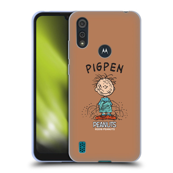 Peanuts Characters Pigpen Soft Gel Case for Motorola Moto E6s (2020)