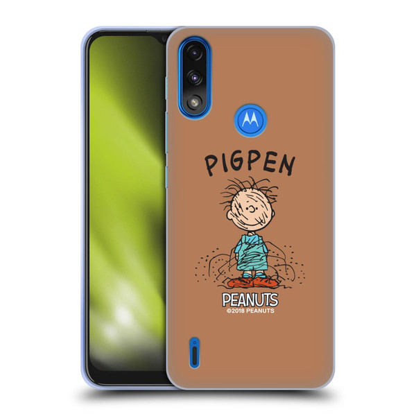 Peanuts Characters Pigpen Soft Gel Case for Motorola Moto E7 Power / Moto E7i Power