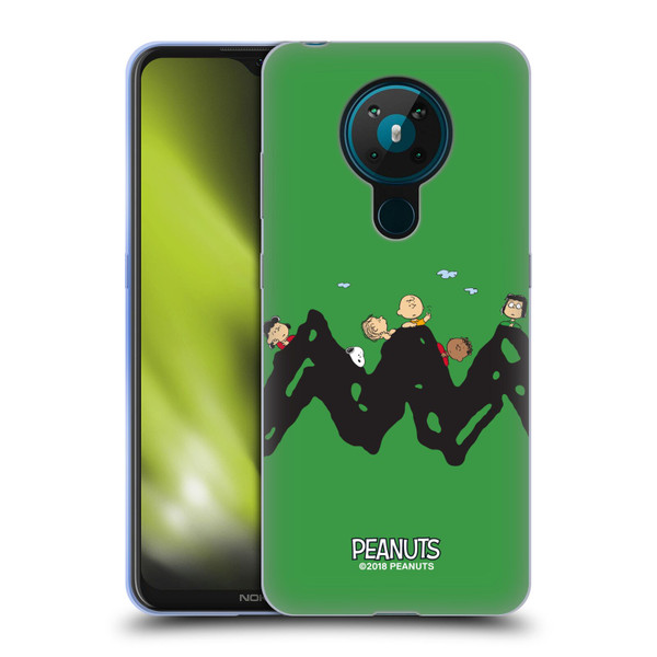 Peanuts Characters Group Soft Gel Case for Nokia 5.3