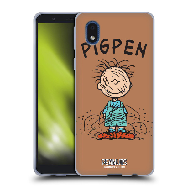 Peanuts Characters Pigpen Soft Gel Case for Samsung Galaxy A01 Core (2020)