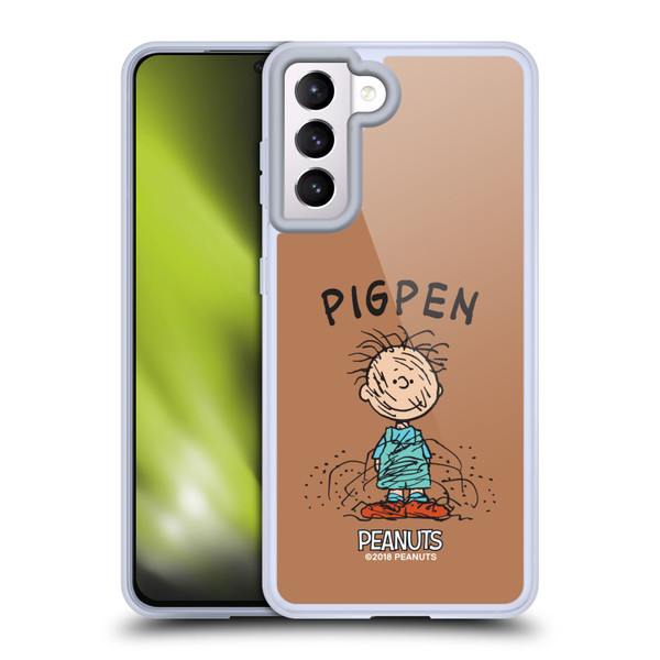 Peanuts Characters Pigpen Soft Gel Case for Samsung Galaxy S21 5G & MagSafe